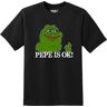 91440606MA7JE64U0U Camisetas unisex divertidas de Pepe The Frog Is Ok Meme Trump Maga Republican Tee