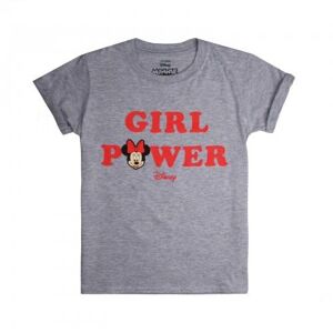 Disney Girls Girl Power Minnie Mouse T-Shirt