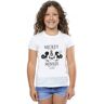 Disney Girls Crush Mondays Mickey & Minnie Mouse Camiseta de algodón