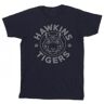 Pertemba FR - Apparel Netflix Boys Stranger Things Hawkins Grey Tiger T-Shirt