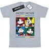 Disney Camiseta de color cuadrado de Mickey Mouse para niños