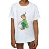 Peter Pan Camiseta clásica de algodón para niñas