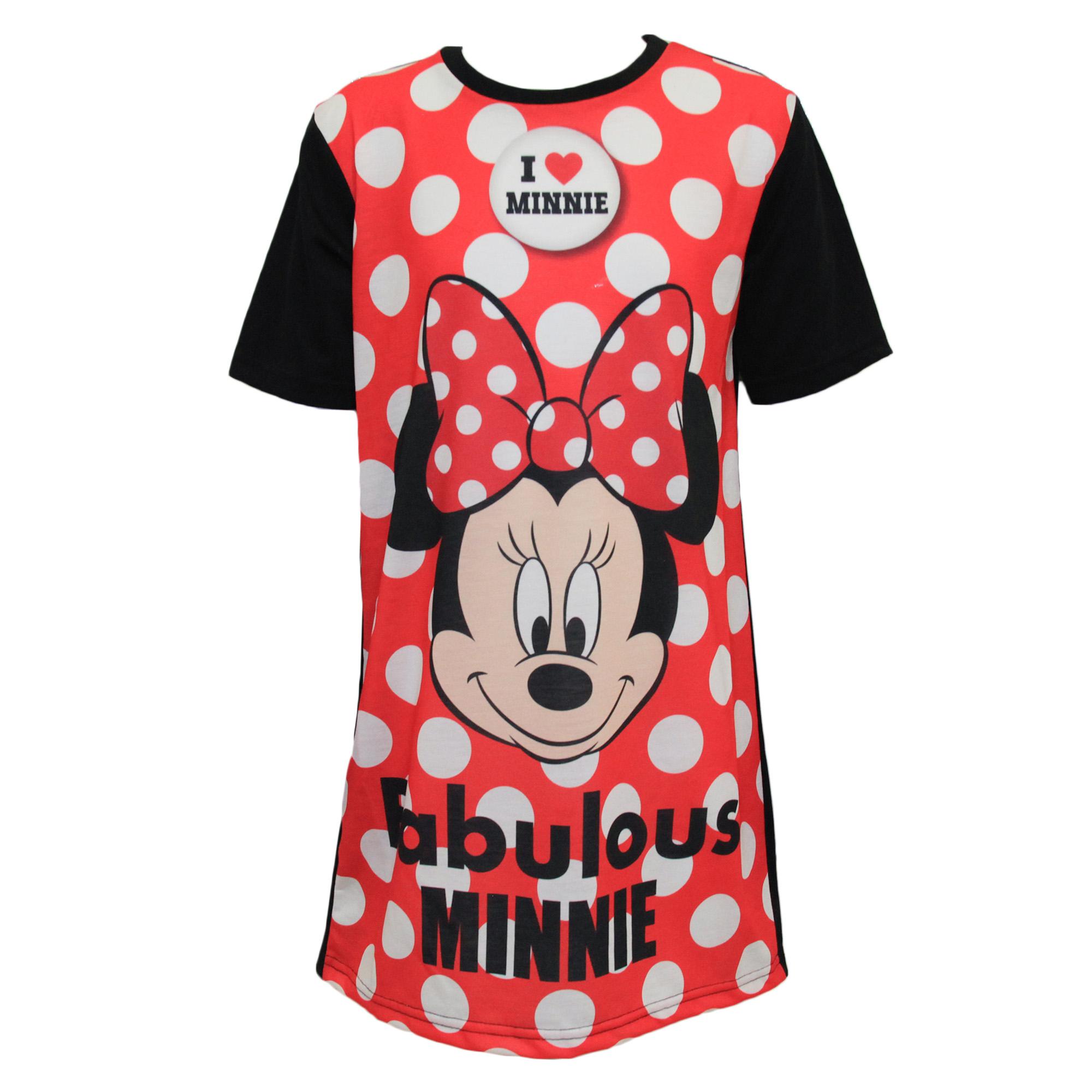 Disney Minnie Mouse Niños Niñas Fabuloso Camisón