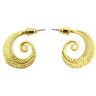 Les Trésors De Lily [Q5641] - Pendientes artesanales de oro 'Cléopatra' - 20 mm