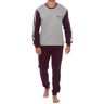 Abanderado Pijama de invierno manga larga A0CHG-1W3 hombre