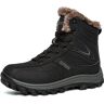 PICLSE Botas de invierno de estilo ruso, botas impermeables para exteriores para hombre, botas de nieve tobilleras de talla grande 40-48, calzado alto para hombre