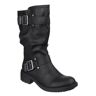 Botas de motociclista de cuero sintético Trumble para mujer/dama Rocket Dog