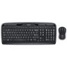 Logitech MK330 Pack Inalambrico Teclado Multimedia + Raton 3 Botones - Uso Ambidiestro - Color Negro-920-003978