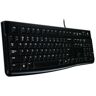 Logitech K120 Teclado USB - Resistente a Salpicaduras - Cable de 1.50m-920-002499