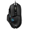 Logitech G502 Hero Raton USB 16000dpi - 10 Botones Programables - Iluminacion LED - Uso Diestro - Cable de 2.10m - Color Negro-910-005471