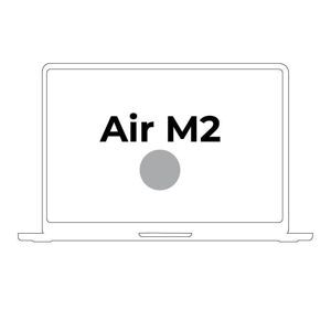 Apple - Apple macbook air 13.6'/ m2 8-core cpu/ 8gb/ 256gb ssd/ 8-core gpu/ plata