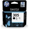 Cartucho de tinta original HP 305 negro (3YM61AE) para HP DeskJet 2300/2710/2720/Plus4100, HP Envidia 6000/Pro 6400
