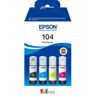 Epson Multipack 4 colores EcoTank 104 (C13T00P640)