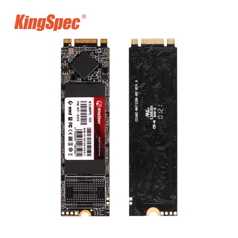 KingSpec M.2 SSD NGFF 128GB 256GB 512gb 1TB 2TB M2 SATA SSD 2280 SATA3 6Gb disco duro interno de estado sólido para ordenador portátil