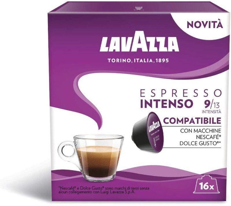 SmartGroup LAVAZZA - Cápsula lavazza espresso intenso para cafeteras dolce gusto/ caja de 16