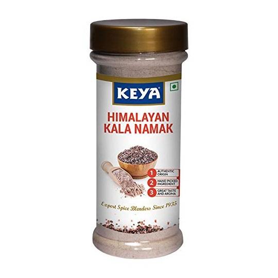 KEYA foods Sal Negra del Himalaya (200 g), Sal Negra del Himalaya, Keya