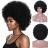 MERISIHAIR Pelucas llenas del pelo negro corto de la moda La peluca rizada afro más nueva para las mujeres
