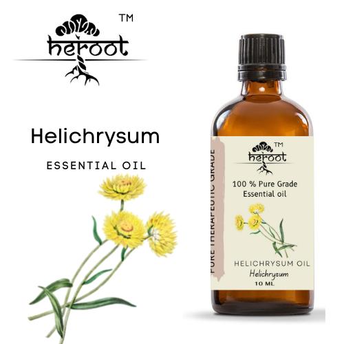 Heroot Cuidado de la piel de grado terapéutico natural de aceite esencial puro de Helichrysum 100%