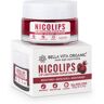 Bella Vita Organic NicoLips Exfoliante para aclarar los labios, 20 g