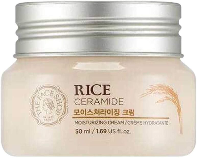 Crema Hidratante de Arroz y Ceramida the Face Shop 45ml Todo tipo de piel