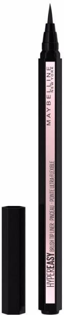 MAYBELLINE - HYPER EASY brush tip liner 800-knockout black