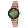 Reloj para mujer Anne Klein Diamond Accent con esfera verde y cuarzo 2434GNRG