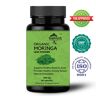 Heroot Cápsulas de hoja de Moringa Oleifera 100% superalimento natural puro sin gluten-60