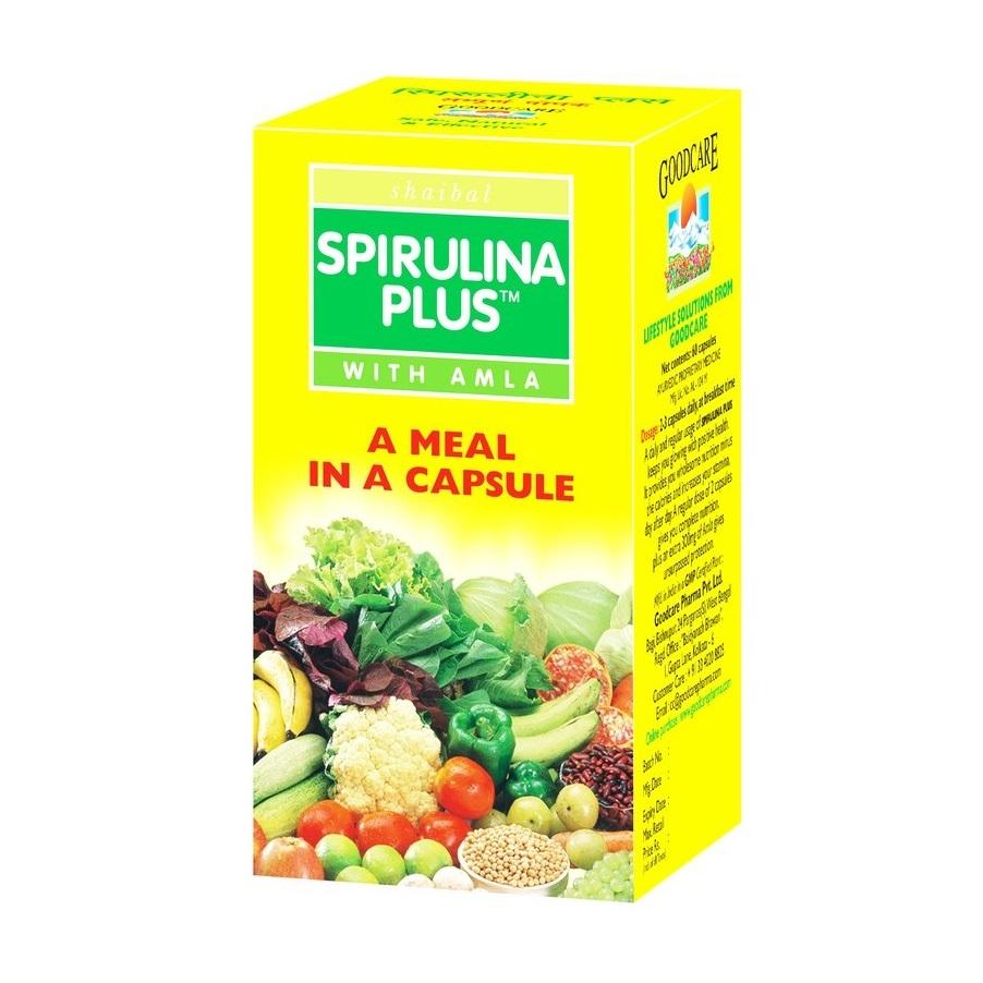 Goodcare Espirulina Plus (60 cápsulas, 600 mg), Espirulina Plus