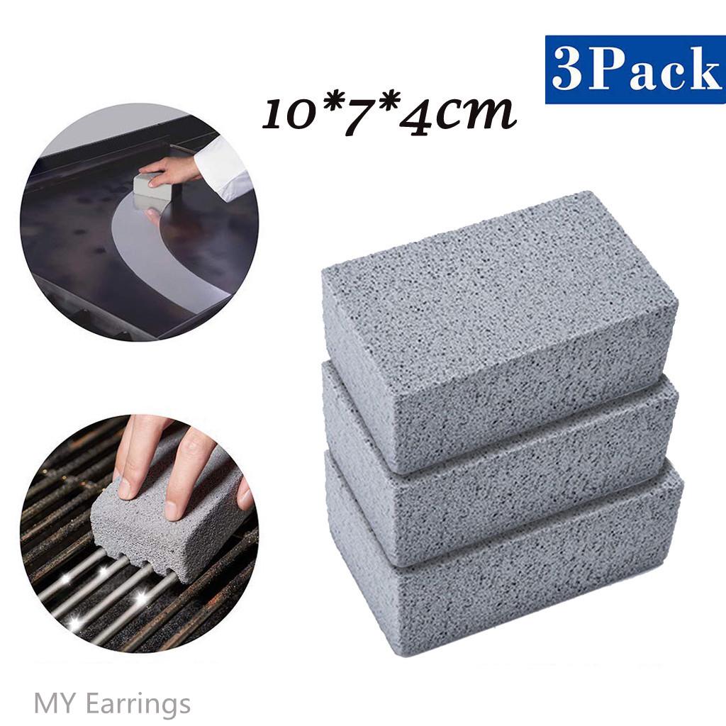 MyEarrings Grill Brick, Limpiador de griddle/Grill, Barbacoa Scraper Griddle Cleaning Stone