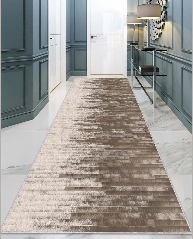 Miru Home Alfombra De Salón, Cocina, Pasillo Y Corredor Con Base De Puntos Antideslizantes Lavables Con Impresión Digital Mcy-51