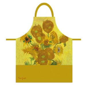 Les Trésors De Lily [Q9255] - Delantal de diseño 'Vincent Van Gogh' (Los girasoles) - 78x68 cm