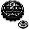 Les Trésors De Lily [A2218] - Abrebotellas magnético humorístico 'Corsica' negro (Cervecería Córcega) - 80x15mm