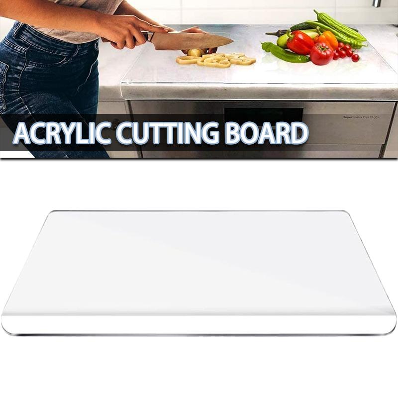 Kell-Home Kell Acrylic Tabla de cortar tablas de cortar antideslizantes para el restaurante de la encimera de la cocina