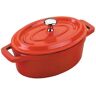 Cacerola Roja Oval Alum.Fund.12X8.5 Cm Lacor 25911