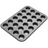 Molde para muffins 24 cavidades Zenker Negro Metalizado ref. 6541