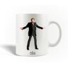 CAPACHEAP Taza de Cerámica Johnny Hallyday Cantante Bailando