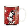 Disney [A1480] - Taza de cerámica 'Minnie' (Minnie Mouse) rojo - 90x85mm (330 ml)
