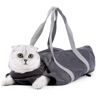 Wotoo Mochila para gatos, bolsa de salida para mascotas, bolsa portátil para gatos con marionetas de tela, bolsa para gatos, mochila para suministros para mascotas, bolsa para gatos