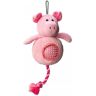 Juguete para perro House Of Paws Pig Cord con bola puntiaguda