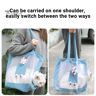 Pet park Mochila plegable y transpirable para gatos, bolsa de viaje para reducir la ansiedad de las mascotas, viajar con comodidad, resistente a los arañazos