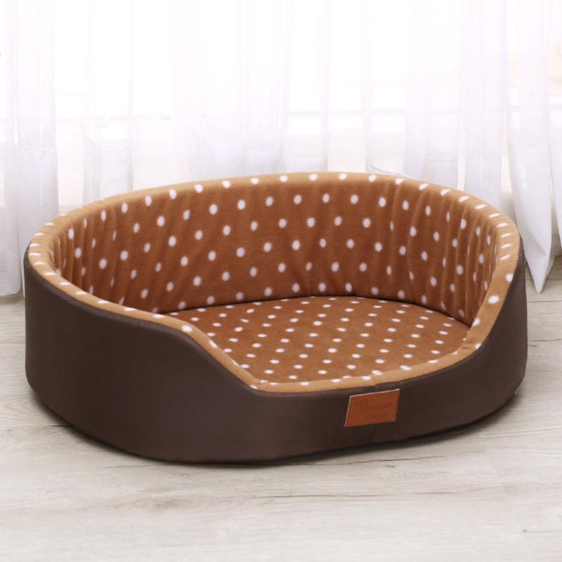 Rosanne Soft Pet Cat Dog Bed Dogs House Warm Sofa Cushion Large Pet Basket Accessories Medium Kennel Products