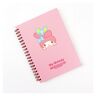 Sanrio Characters Thick spring lined notebook divided into 5 sections, Volume 1, My Melody