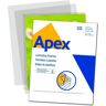 Fellowes Apex Pack de 100 Fundas para Plastificar A3 - 125 Micras - Acabado Alta Calidad - Transparente-6003401