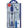 Staedtler Noris 550 01 Compas de Precision - Aguja y Mina Intercambiables - Mecanismo de Ajuste Rapido-550 01