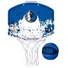 Wilson NBA Team Dallas Mavericks Mini Hoop, Unisex blue Basketball backboard