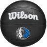 Wilson Team Tribute Dallas Mavericks Mini Balón de Baloncesto, Unisex, Negro