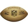 Balón Wilson NFL Duke Metallic Edition, Balón de fútbol americano dorado unisex