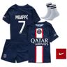 Palmiye Luggage & Bags Psg Mbappe Temporada 22/23 Azul Marino Conjunto De Camisetas Para Niños De 4 Camisetas Pantalones Cortos Calcetines Muñequeras