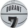 Wilson NBA Player Icon Kevin Durant Mini Ball, Unisex white Basketball
