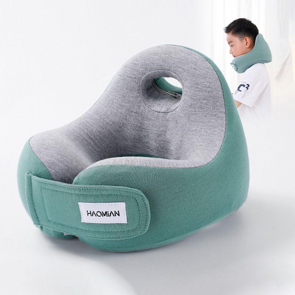 Tengbaba Avión en forma de U lavable de la almohada del cuello de la almohada suave del viaje de la atención sanitaria